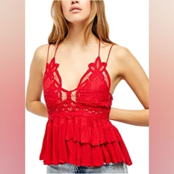 NWT Free People Adella Boho Top Size XS - Picture 2 of 3